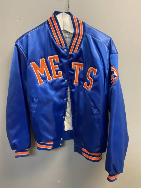 Vintage Swingster New York Mets Blue Button Jacket- Size X- Large- MLB
