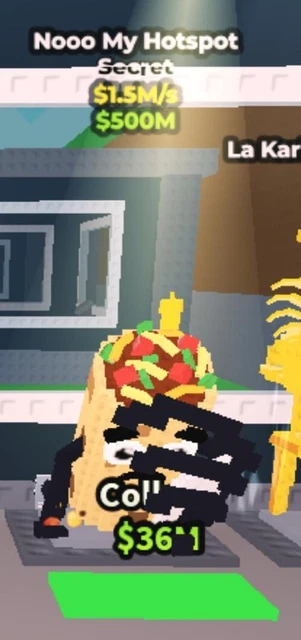 Figurine Roblox Steal A Brainrot - Hotspotsitos 24.7m/s - Neuve