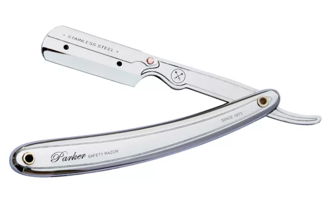 Parker Safety Razor SR1 Barber Razor + 5 Free Blades, Free Express Shipping