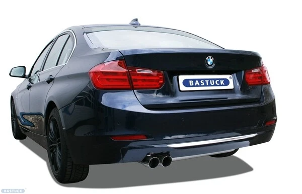 Bastuck Impianto Racing Da Gatto. BMW 3er F31 Touring Da 2015 320i 328i 2x76mm