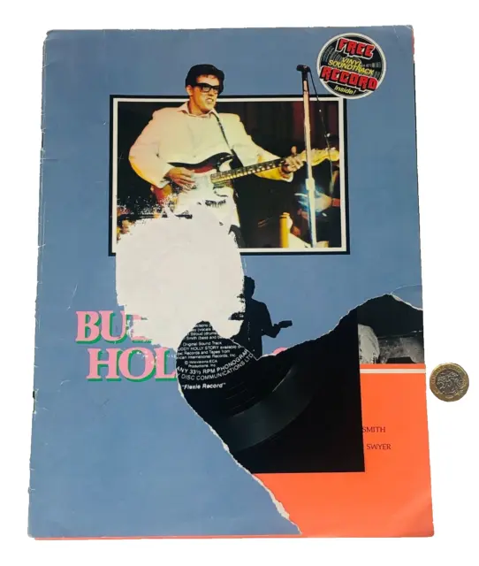 Theatre Brochure The Buddy Holly Story Record Souvenir Rare Musical ra