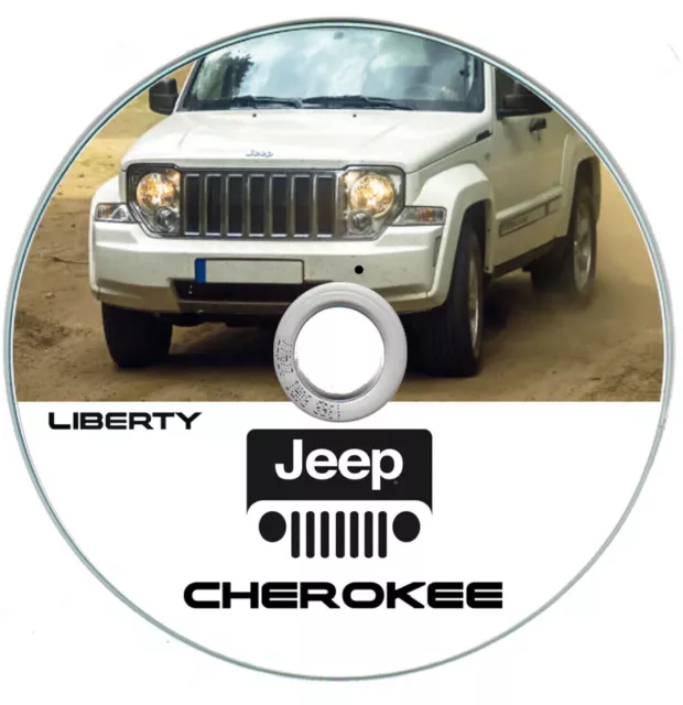 Jeep Cherokee Liberty (KK) 2008-2012 manuale officina - repair manual su dvd