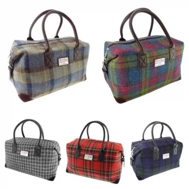 Glen Appin Genuine Harris Tweed Overnight Bag In Various Colours  Esk Bag Lb1006