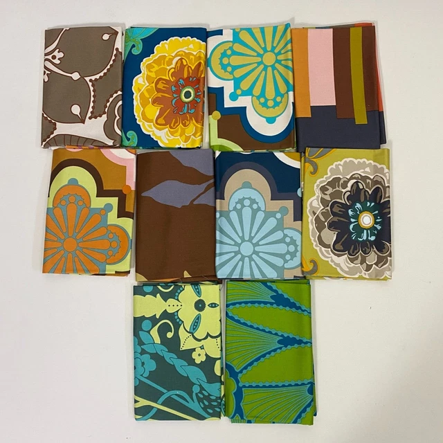 Anna Maria Horner Fat Quarter Bundle Lot of 10 Cotton Fabric