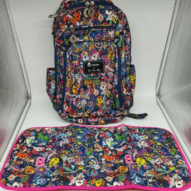 Ju-Ju-Be X Tokidoki Sea Punk BRB Be Right Back Backpack Jujube Bag