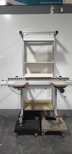 Jot Automation 1 - 1 1/2 Meter 3 Stage Inspection Conveyor J206-01 (3/23)