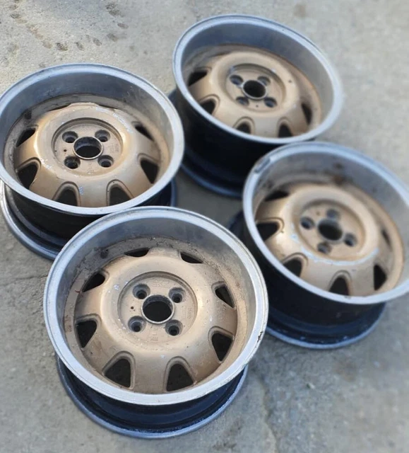 ORIGINAL JANTES ATS Cup 15” pouces 4x100 Golf 1 GTI MK1 EUR 700,00