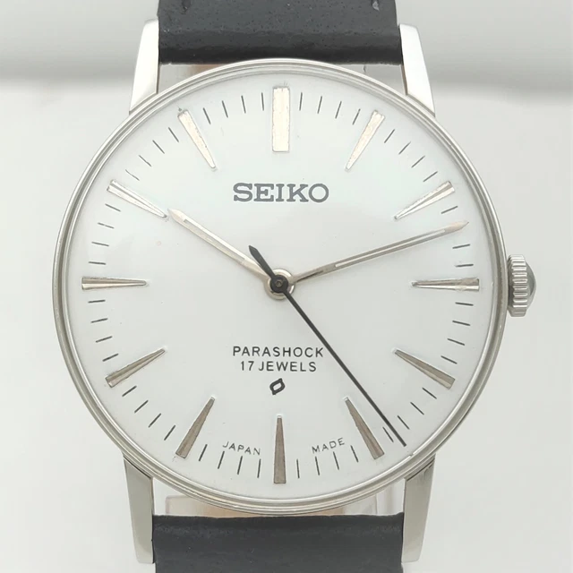 Montre Bracelet Seiko 66-7090 - Calibre 66A - 17 Rubis - Plaquée Or - Homme - Occasion