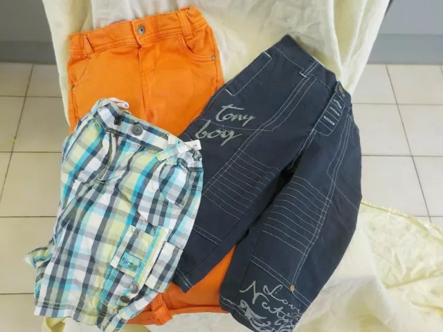 Lot de 3 Pantalon et Short - Tonyboy, Tape à l'Oeil et Orchestra - taille 3 ans