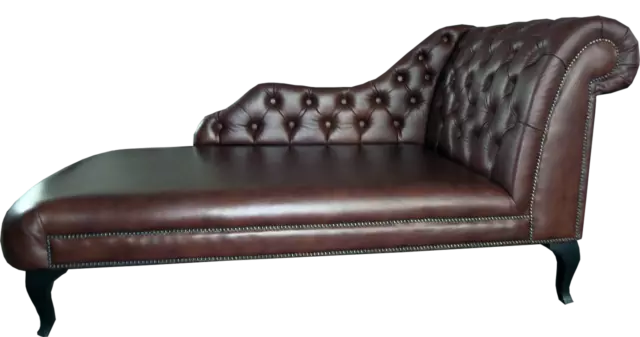 Chaise Lounge Liege Chesterfield Polster Liegen Leder Sofa Relax Chaiselounge