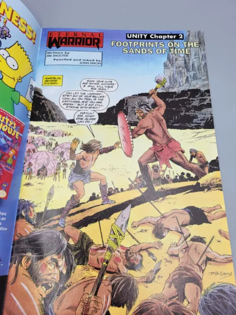 Eternal Warrior Vol 1 #1 August 1992 Illustrated Softcover Valiant Comic Book 3