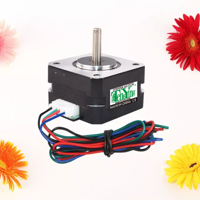 4Pc 12-24V Stepper Motor CNC Nema 17 Bipolar 0.7A 4 3D Printer Hobby