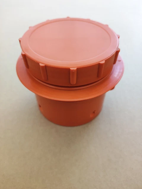 Drainageschacht DN315 1m - Mit 4x DN110 Anschlüssen & Deckel