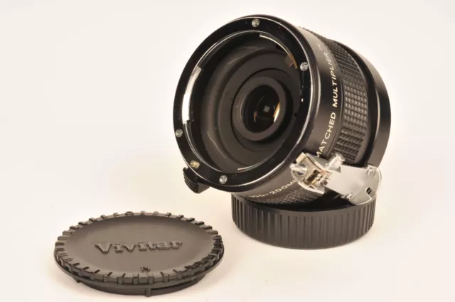 Vivitar 100-200mm 2X Matched Multiplier Teleconverter for Nikon AI