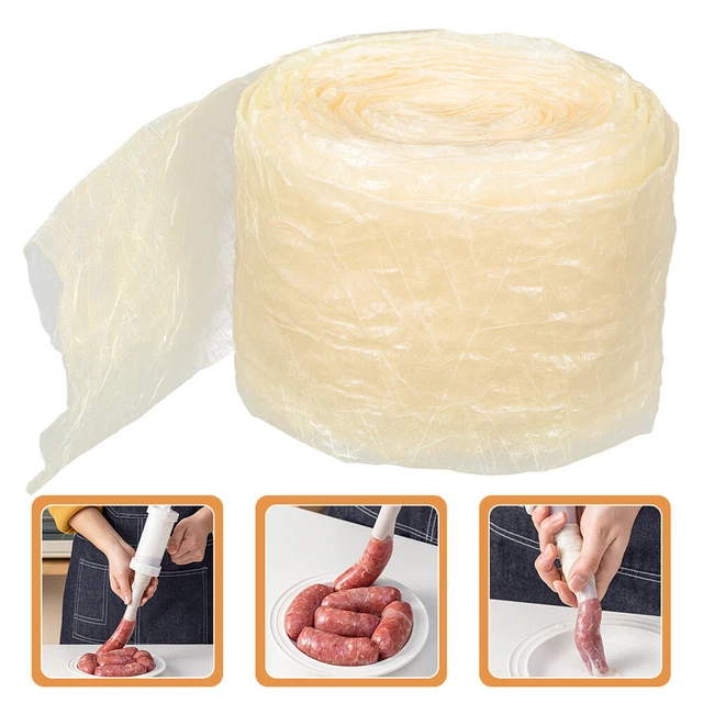 Involucri per salsiccia involucro per pecore secche involucro per salsiccia involucro tubo colazione doppio strato