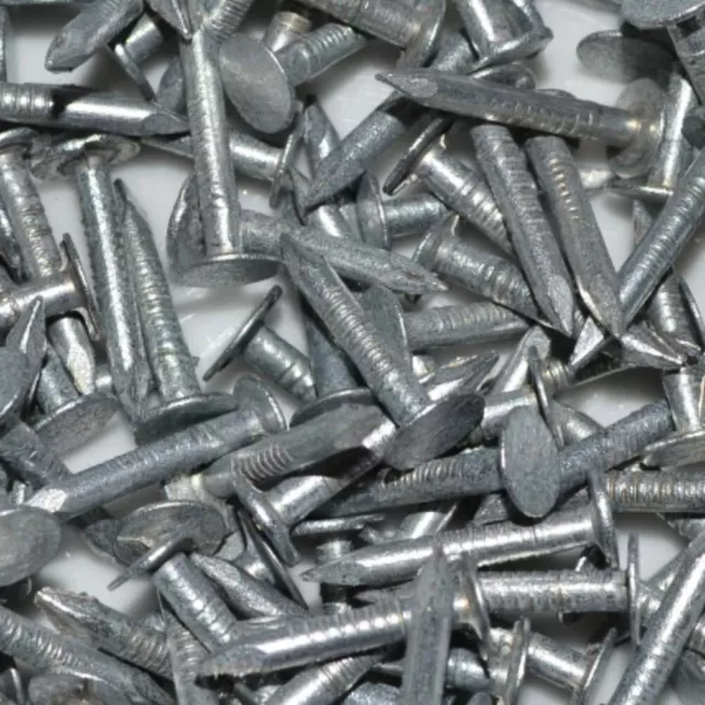 1000 CLOUT / FELT / ROOF NAILS - GALVANISED Large 8mm 13mm / 20mm / 25mm / 30mm