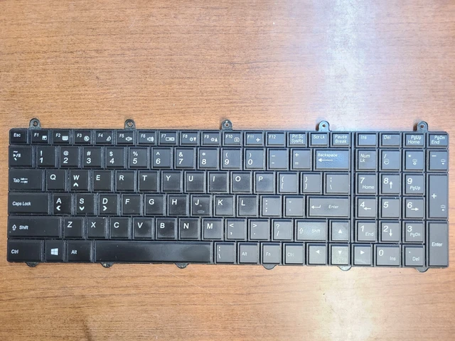 Original! Sager Clevo P170Sm 17.3" Laptop Backlit Keyboard Trim 6-80-P17S0-010-3