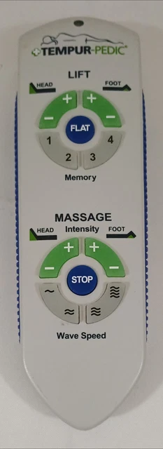 TEMPUR-PEDIC RC-WM-101 Advanced Ergo System Wireless Remote