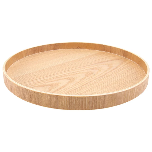 Vassoio per pane cena vassoi per tè in legno vassoio per colazione piatto di frutta
