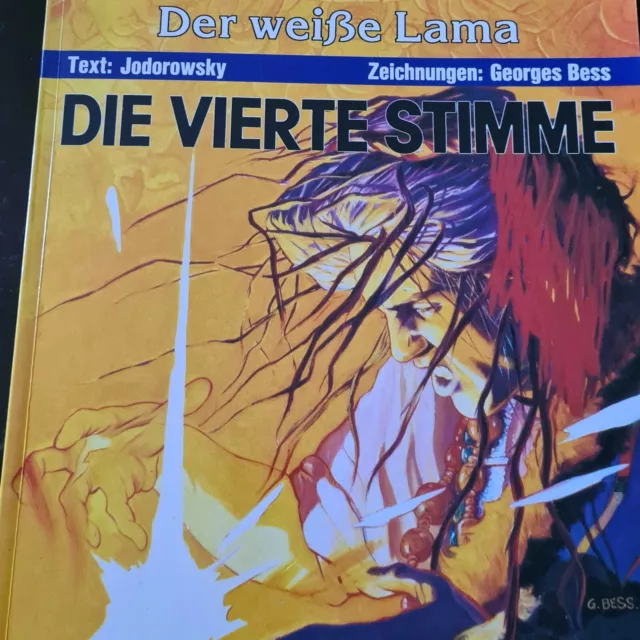 der weiße Lama:die vierte stimme,georges bess & jodorowsky,46 s.-graphic novel