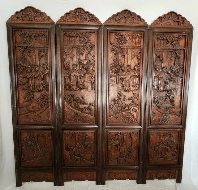 Antique Chinese Room Divider FOR SALE! PicClick UK