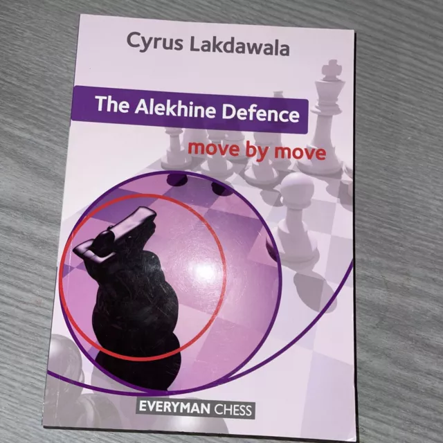 The Alekhine Defence Move by Move Cyrus Lakdawala Chess Book Mint