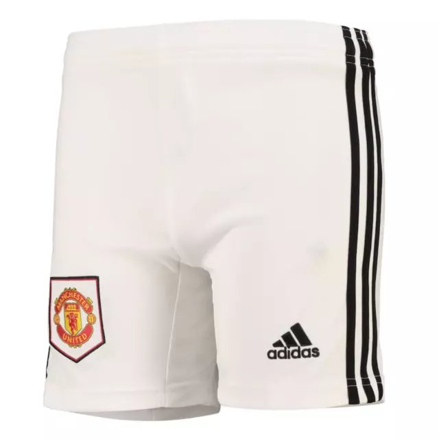 Kit calcio Manchester United (taglia 2-3Y) pantaloncini e calzini Adidas per bambini - Nuovi
