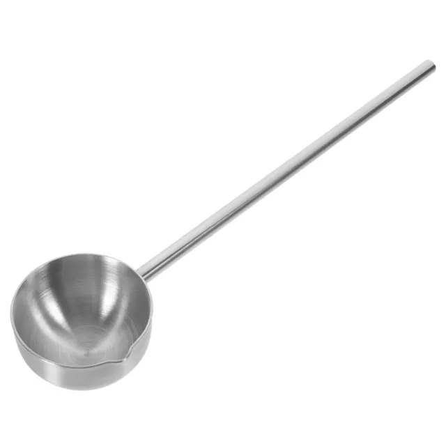 Water Ladle Metal Kitchen Dipper Soup Stainless Steel Handle Spoon