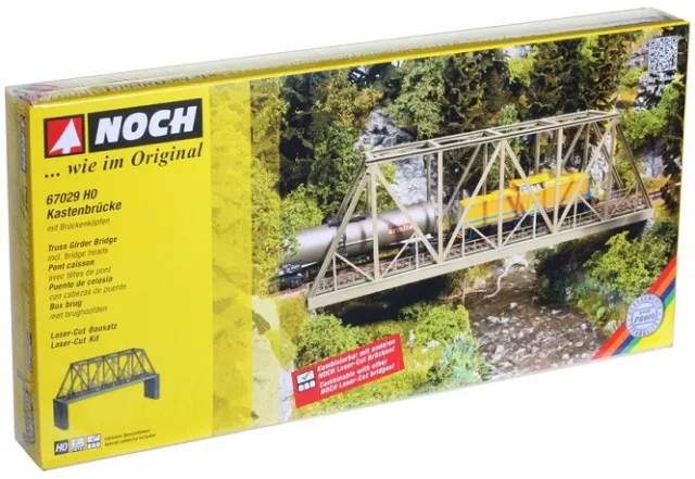 NOCH 67029 - H0 Kastenbrücke, mit Brückenköpfen - Neu