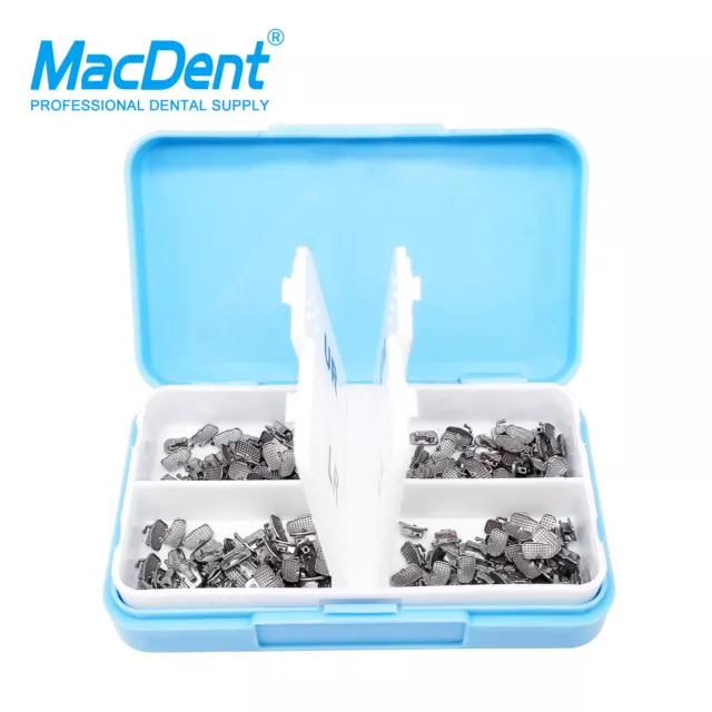 50Sets MacDent Dental Orthodontic Buccal Tube 1st Molar Bondable Tube Roth 022