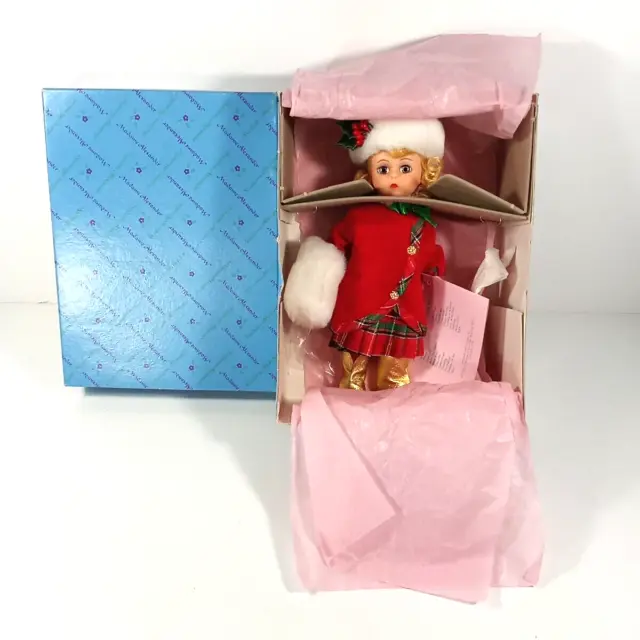 Vintage Madame Alexander 8 inch Holiday on Ice 319 Doll in Original Box with Tag