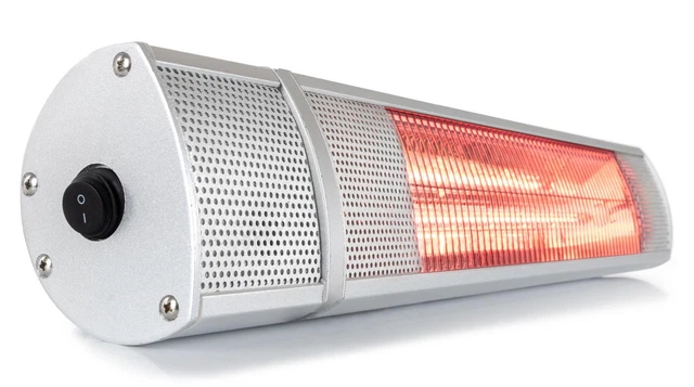 B-WARE 2000W Heizstrahler Terasse Wärmestrahler Infrarotstrahler Wandstrahler