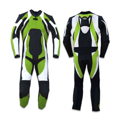 Mens A Grade Leather Motorcycle 1PC Suit Motorbike Rider Racing Armour Sports AB