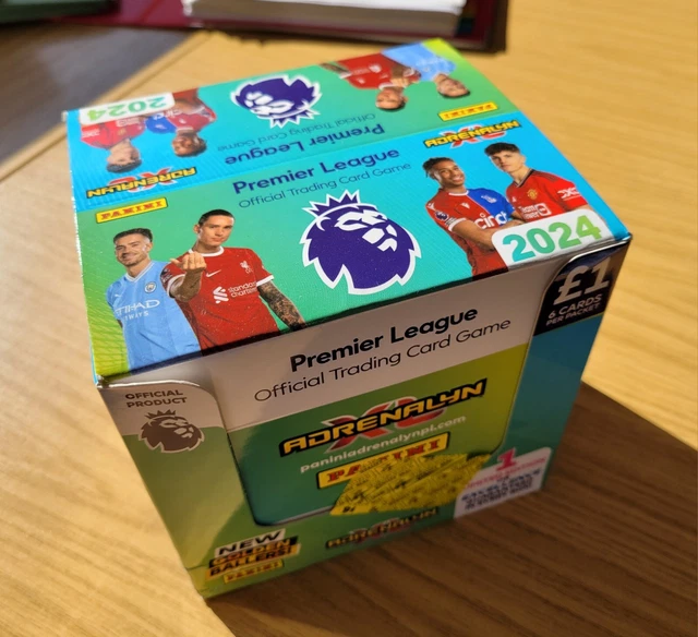 PANINI ADRENALYN XL Premier League 2024 Full Box X70 Packs 67.70