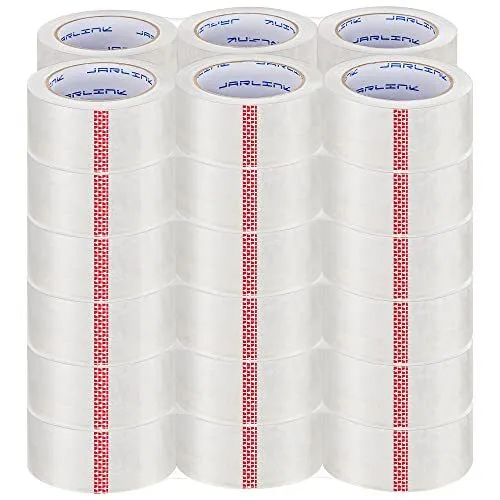 JARLINK Clear Packing Tape 36 Rolls Heavy Duty Packaging Tape for Shipping Pa...