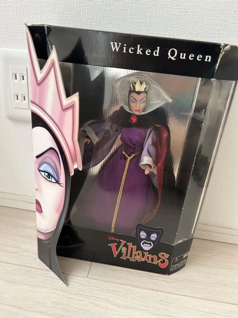 DISNEY TOPSY TURVY SNOW WHITE EVIL QUEEN WITCH 10 INCHES 3 IN 1