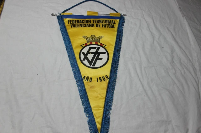 Ancien Fanion Football 1970 racing club de Strasbourg 40cm