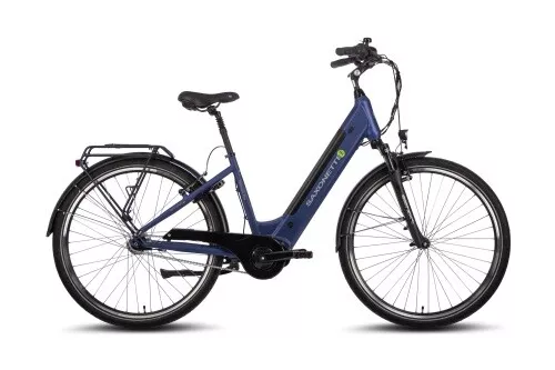 E-Citybike Federgabel 7 Gang Nabenschaltung 2. Wahl gebraucht Wave dunkelblau