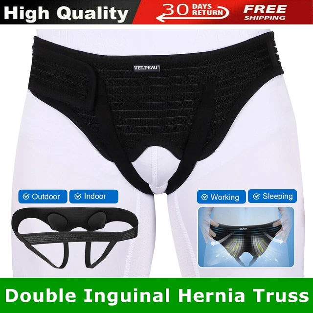 MEN HERNIA SUPPORT Belt Sports Inguinal Groin Hernia Pain Relief Truss Brace £37.19 PicClick UK