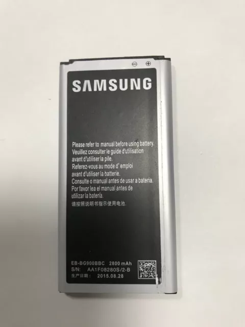 NEW Genuine Battery For Samsung Galaxy S5 G9006 G9008 G9009 EB-BG900BBC 2800mAh