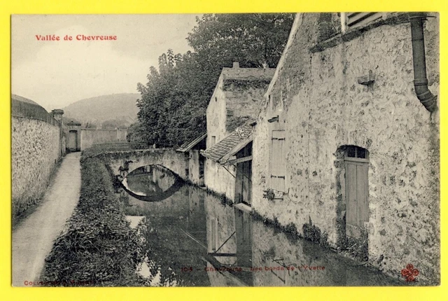 cpa Collection F. Fleury, Paris 78 - DEVREUSE (Yvelines) Les bords de l'YVETTE