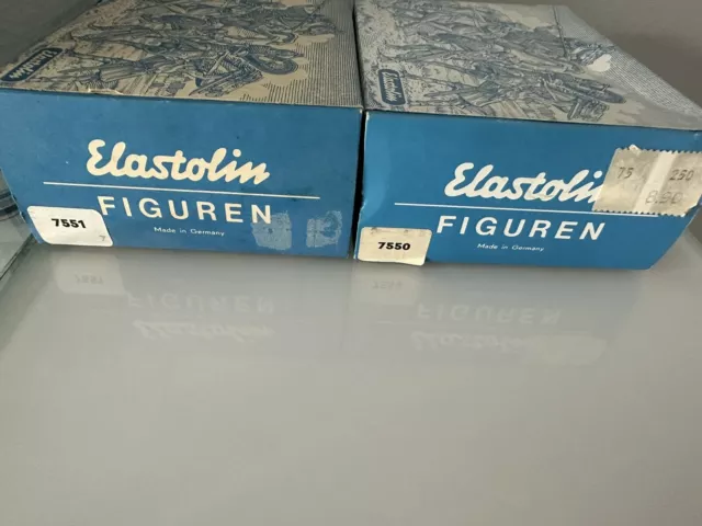 Elastolin 7cm Old Shatterhand / Winnetou original verpackung