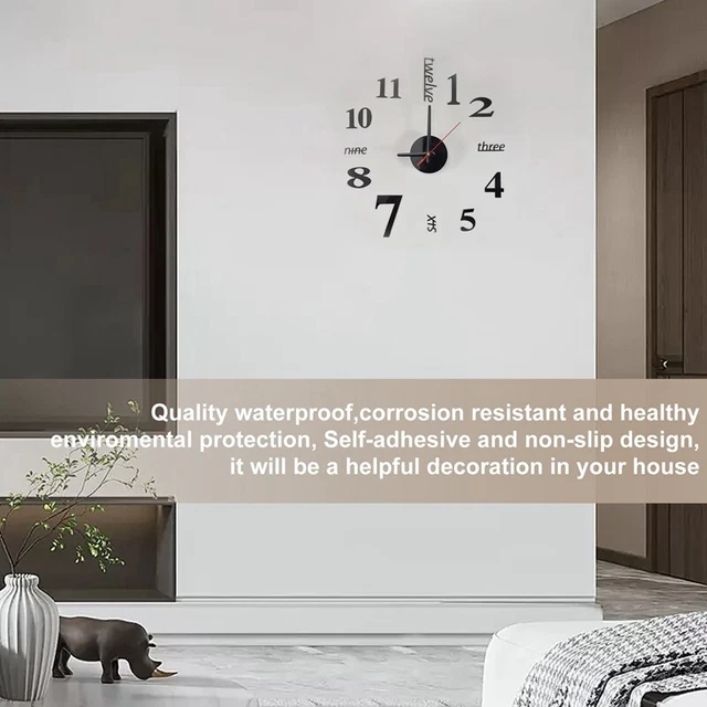 Orologi Da Parete 3d Timelike Lancette Per Orologio 3D, Grandi