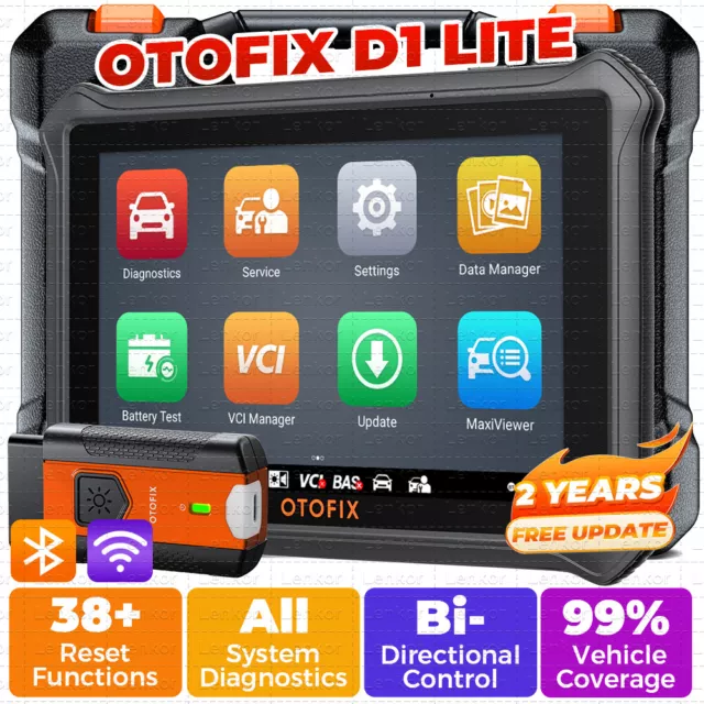 2024 OTOFIX D1 Lite Bidirectional Scanner Full System Diagnostic Key Coding Tool