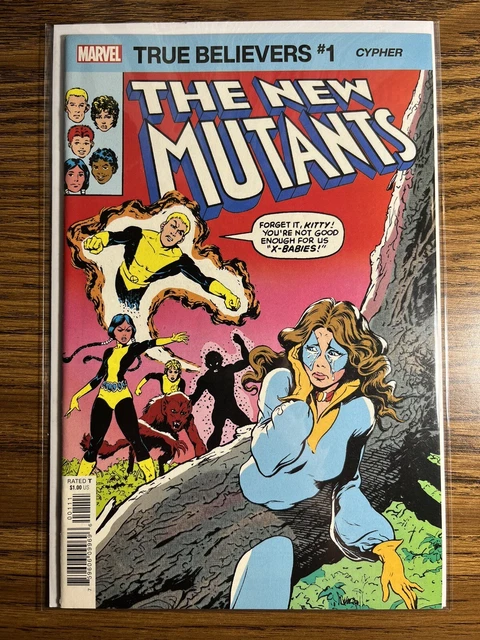 True Believers: X-Men Cypher 1 Nm/Nm+ Chris Claremont Story Marvel Comics 2020