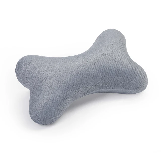 Extra Soft Dog Bone Shape Memory Foam Car Neck Pillow Head Rest Travel Trip