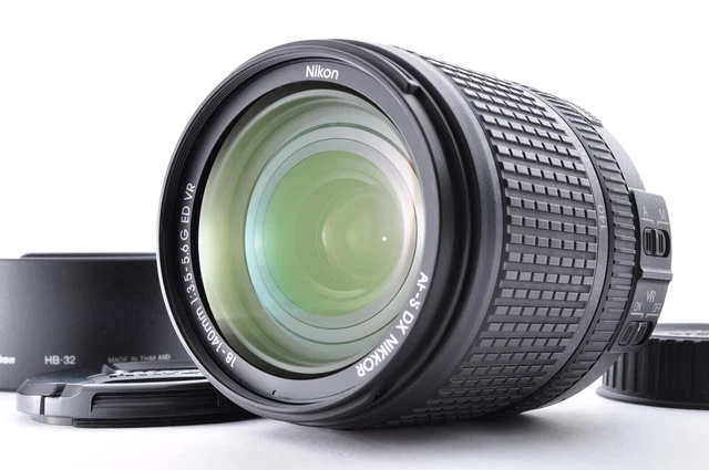 Nikon AF-S DX Nikkor 18-140mm F3.5-5.6 G ED VR Zoom Lens [Top Mint] From Japan