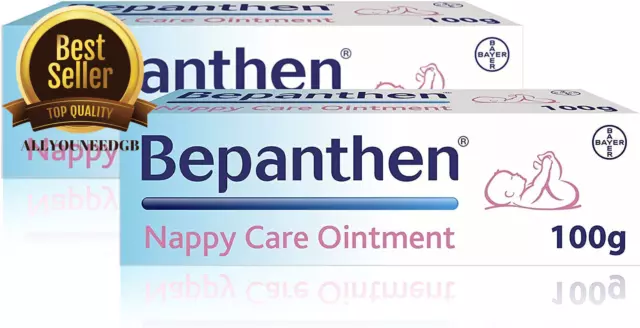 Bepanthen Nappy Care Ointment Cream Helps Recover Skin Suitable for Newborn 100g