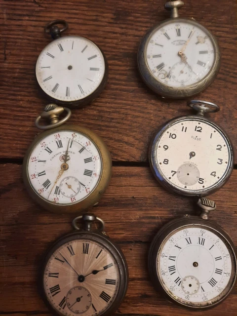 Montre à Gousset Mécanique Vintage Sans Marque - Parfaite Pour Collectionneurs De Pièces