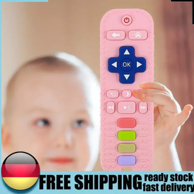 Silicone Baby Teething Toys Remote Control Shape Infant Toys for Teething Relief